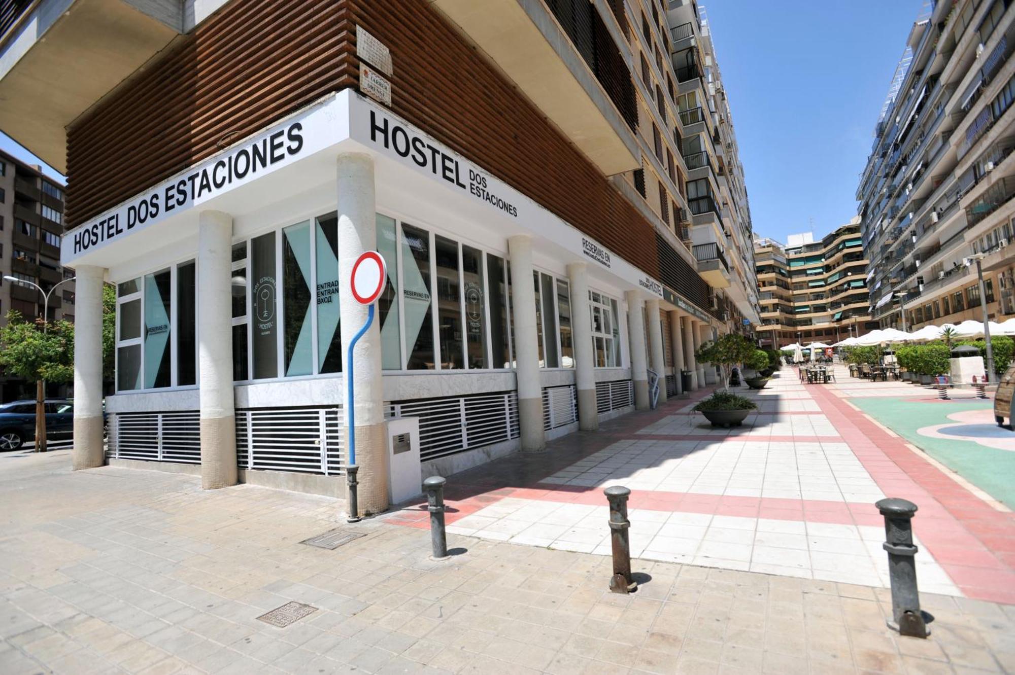 Hostel Dos Estaciones - Free Towels, Coffee & Tea, Remote Check-In Alicante Exterior photo
